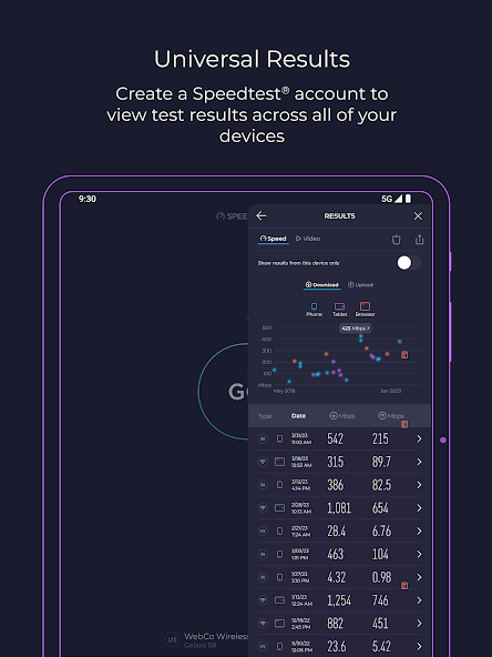 speedtest测速网android下载效果预览图